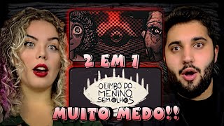 REACT - |2 EM 1| O Limbo do Menino Sem Olhos e O Treco | K a m a i t a c h i