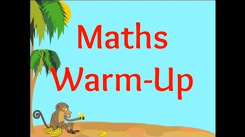 Maths Warm Up Stage 1-2