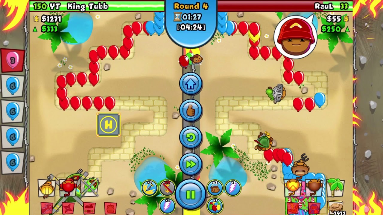 BTD BATTLES Eco Choke New power YouTube