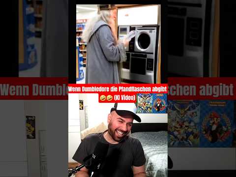 Wenn Dumbledore die Pfandflaschen abgibt 🤣🤣 #fyp #harrypotter #pfand #comedy #witzig #youtubeshorts
