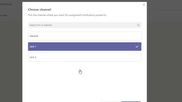 Assignment Settings in Microsoft Teams