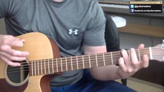 Video thumbnail of "Steve Earle - Someday - Guitar Tutorial"
