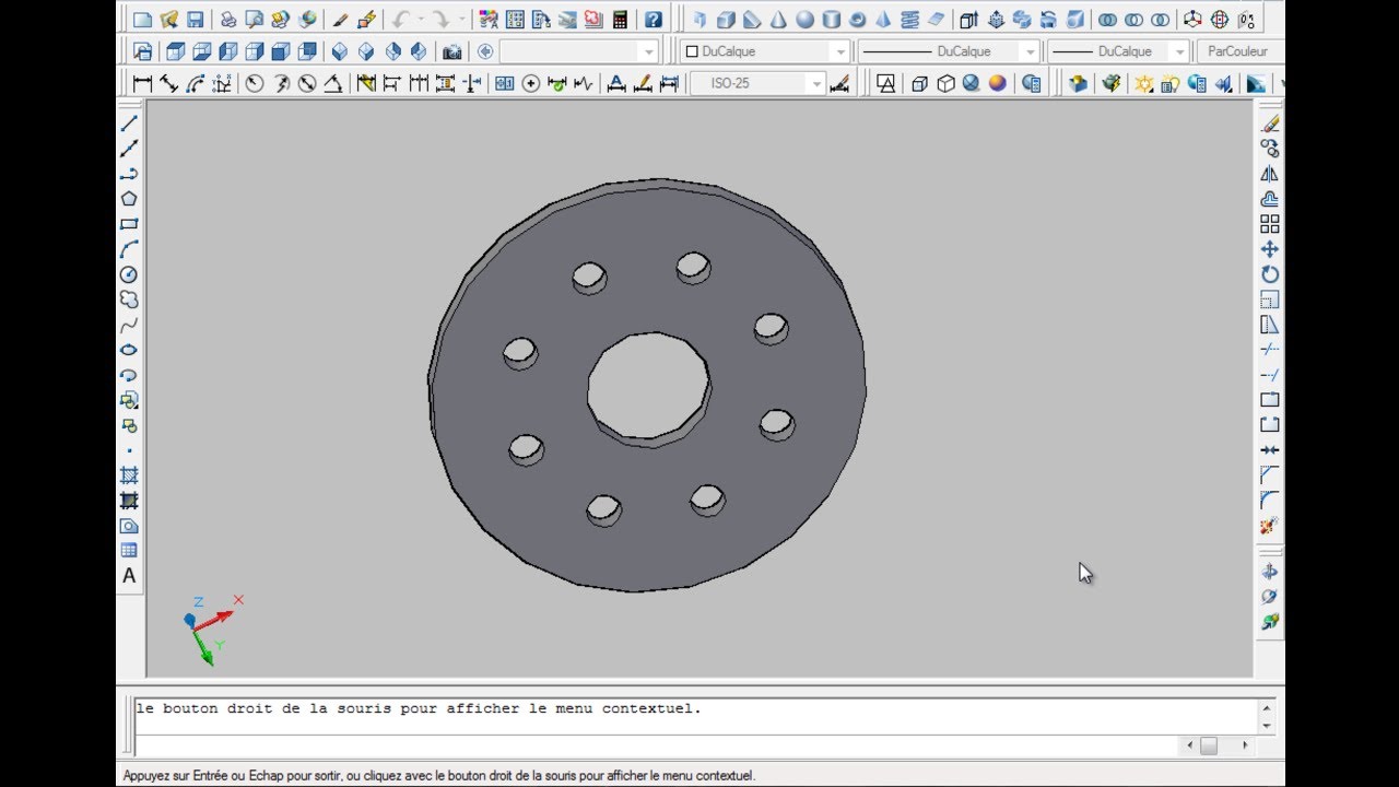  dessin 3D AUTOCAD  YouTube