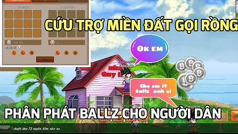 Gọi Rồng Online - Nhận Được Ballz Từ Trên Trời Rơi Xuống