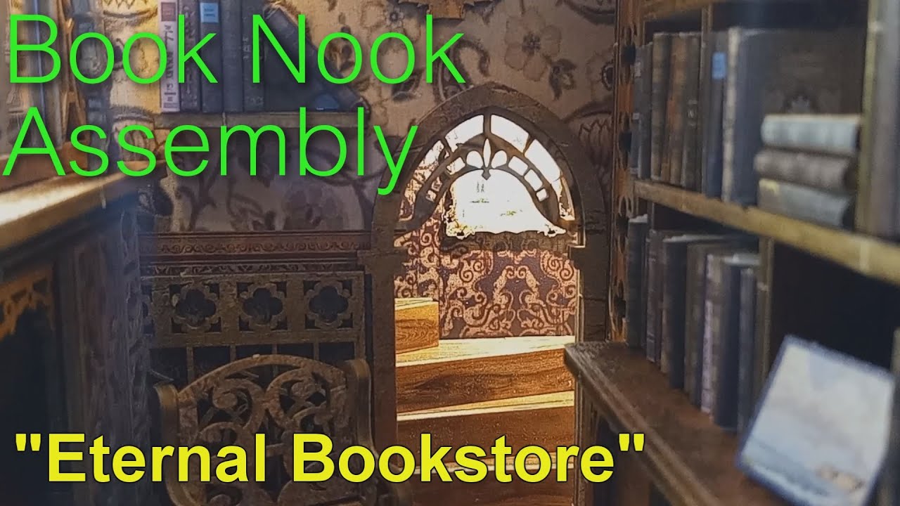 Review and Assembly of Cute Bee's Eternal Bookstore Book Nook