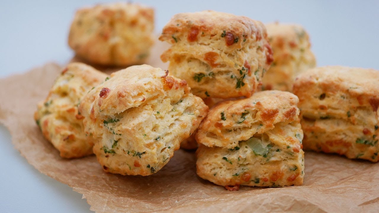 旨すぎる!オニオンチーズスコーン Onion cheese scones YouTube