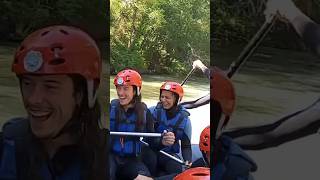 ¡Buen airbag! 😂 #rafting #naturaleza #españa #cantabria #divertido #gracioso #extremo