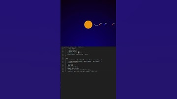 Solar System Design😍#programming #coding #css #htmlcss #shorts #trending #html #animation #design