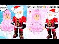 This FAKE SANTA Tried To SCAM ME AGAIN In Adopt Me... Roblox