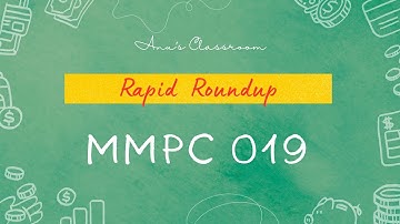 MMPC 019 - Total Quality Management | Rapid Roundup | All Units
