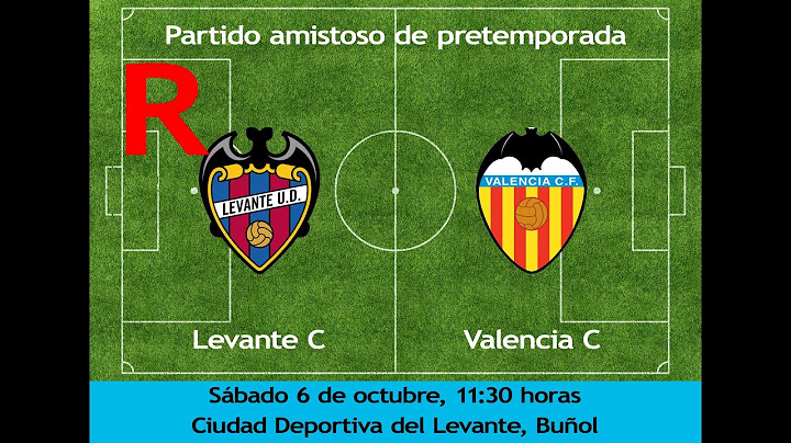 Levante C 3 -1 Valencia C (amistoso, resumen). 6/10/2018