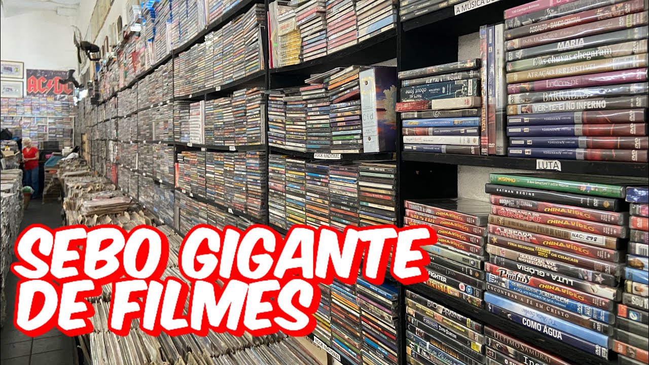 GARIMPANDO FILMES NO SEBO EM SP | BLU- RAY e DVD ANTIGOS PARA COLEÇÃO