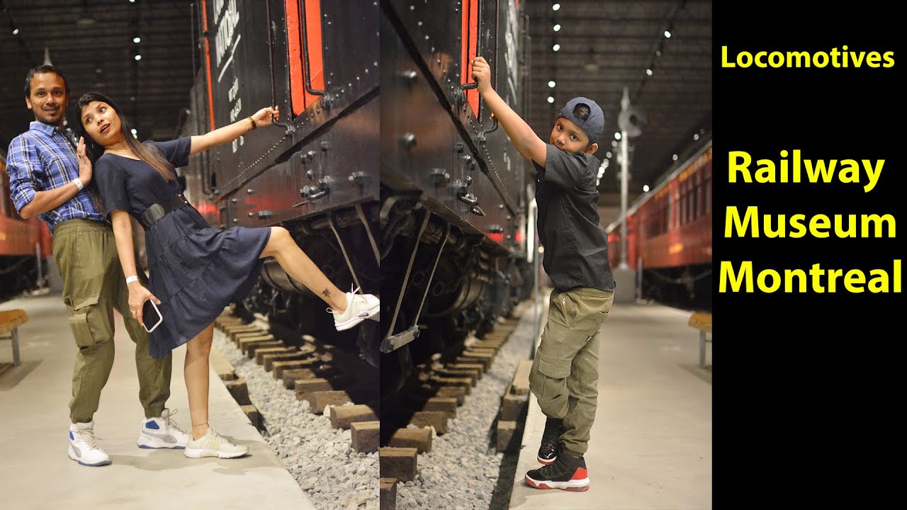 A Day at Montreal’s Railway Museum | Historic Locomotives Expo rail Family Fun