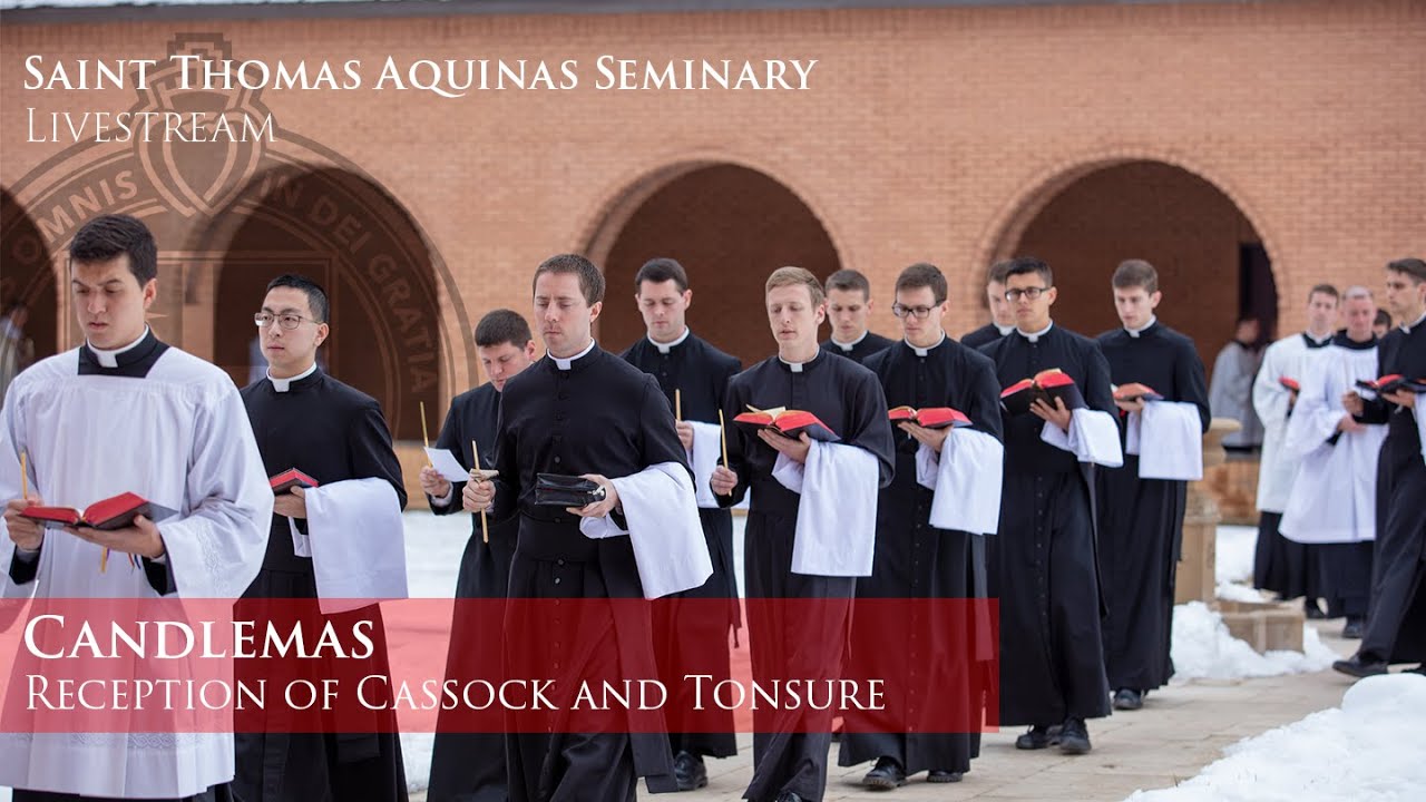 Candlemas - Reception of Cassock and Tonsure - 02/02/22 - St. Thomas Aquinas Seminary