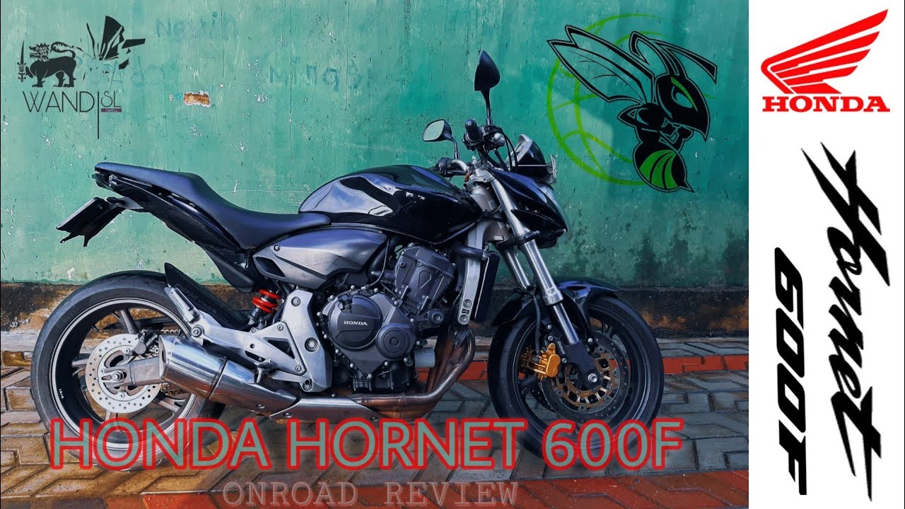 Honda Hornet 600 Review Sri Lanka Youtube