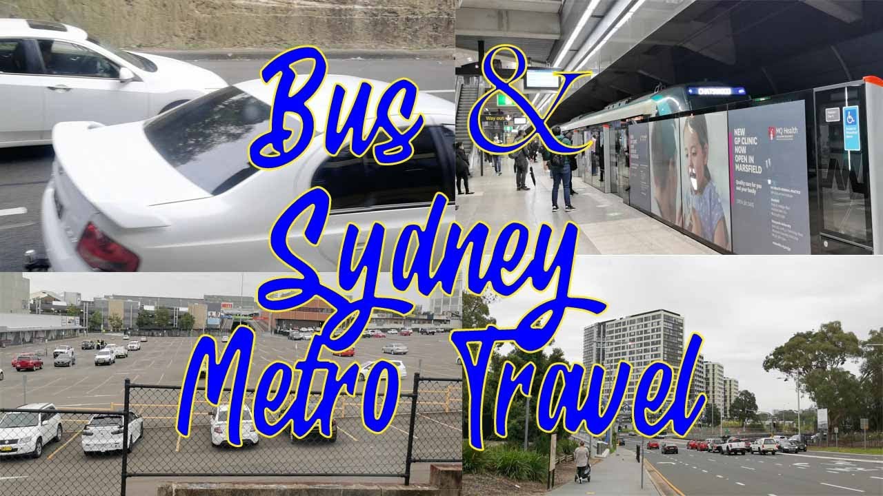 Travel By Bus and Sydney Metro  | Blacktown | Seven Hills | Macquarie Center | North Ryde