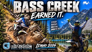 BASS CREEK BROKE US. WE KEPT GOING.