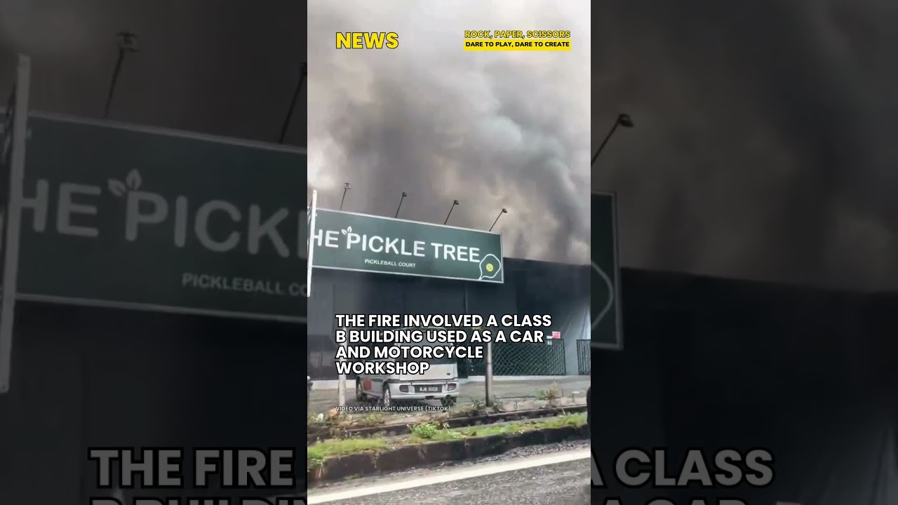 Workshop fire destroys 20 cars, three motorcycles in Puchong Jaya