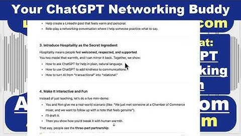 Mike Hayes, Ron Hori and AICoHosts Explain ChatGPT Networking Hospitality for ALL!