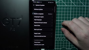 Realme GT 7 Pro - How to Reset Settings
