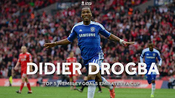 Didier Drogba's Top FIVE Wembley Goals In The Emirates FA Cup