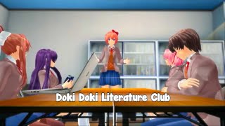 Doki Doki Literature Club MMD Sayori is Depressed Animation