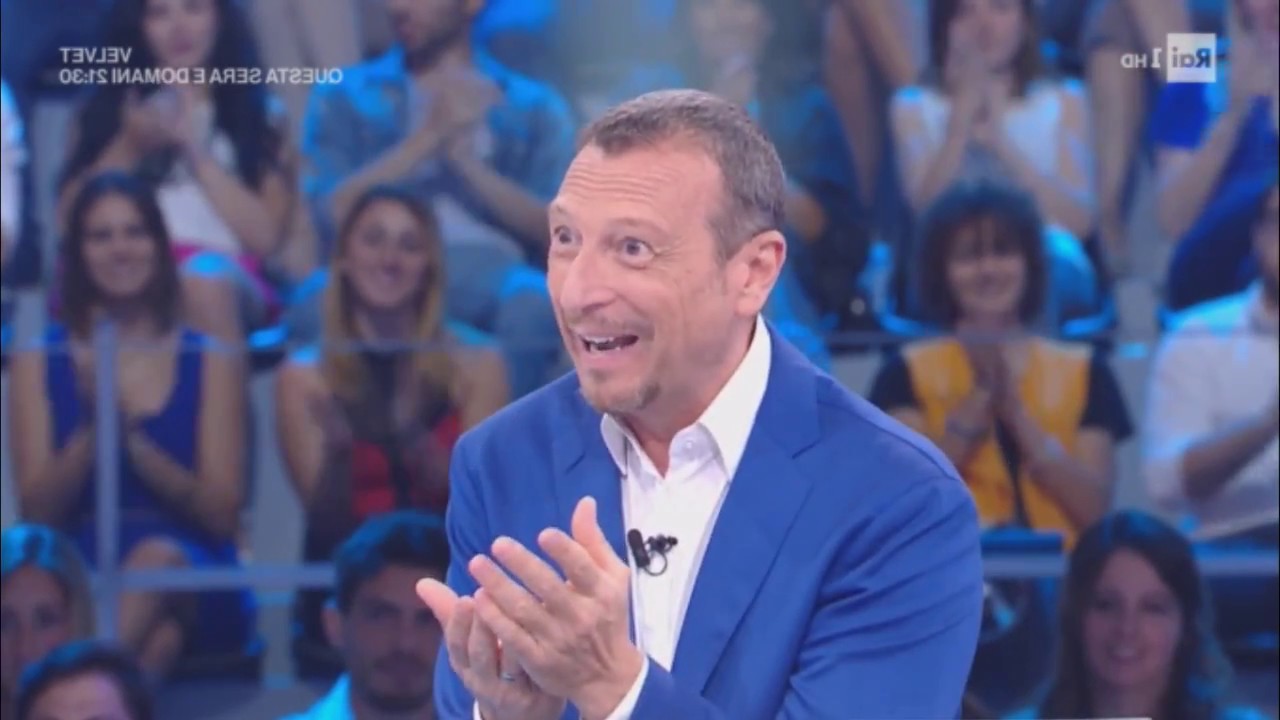 YTP ITA:Amadeus bestemmia in diretta