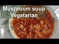 Mushroom soup vegetarian cooking with teresa de anda