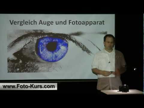 Fotokurs: Vergleich Auge und Fotoapparat - http://www.Foto-Kurs.com