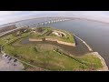 Fort MaComb & Fort Pike near New Orleans, Louisiana Drone Footage!