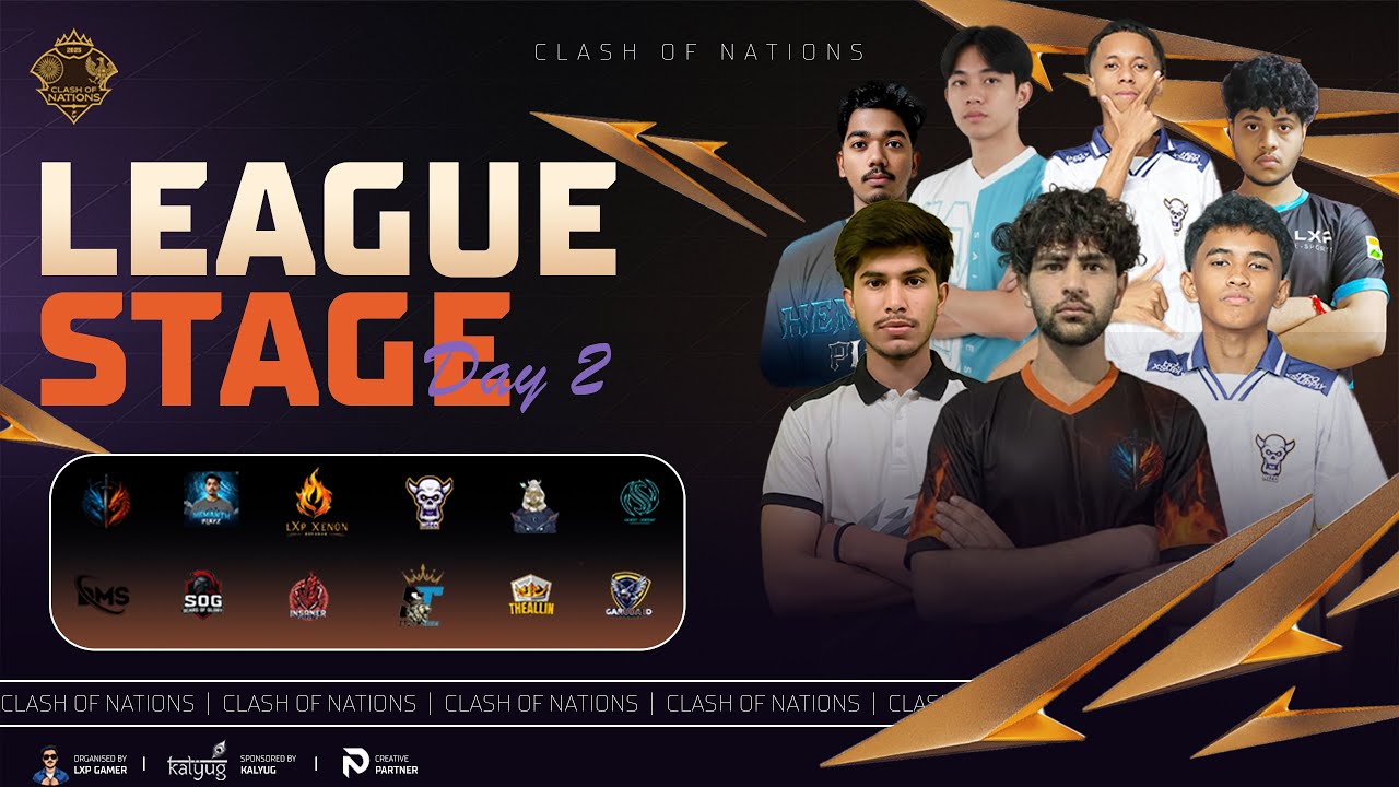 CLASH OF NATIONS | LEAGUE STAGES - Week 1 | DAY 2 | Group B vs C