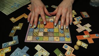 Asmr Patchwork Board Game Teach Soft Spoken