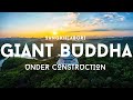 Giant buddha under construction