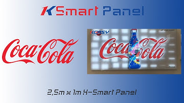 K-Smart Panel | Coca Cola | The most Affordable Digital Advertising implementing LED Technology