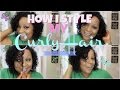Create BOMBSHELL Natural Curls | My Routine For Styling My Curly Hair