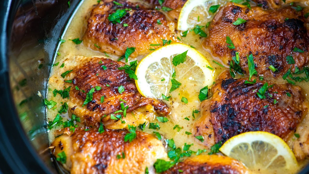 Pressure Cooker Lemon Dill Chicken and Potatoes - The Magical Slow Cooker