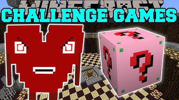 Minecraft: EVIL CUTIE CHALLENGE GAMES - Lucky Block Mod - Modded Mini-Game