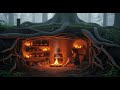 Building Underground a Hidden Shelter | Warm and Cozy Dugout. Bushcraft Survival