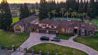 Asking $3.2 Million, One of a kind home in Elk Grove CA where old world craftsmanship meets luxury