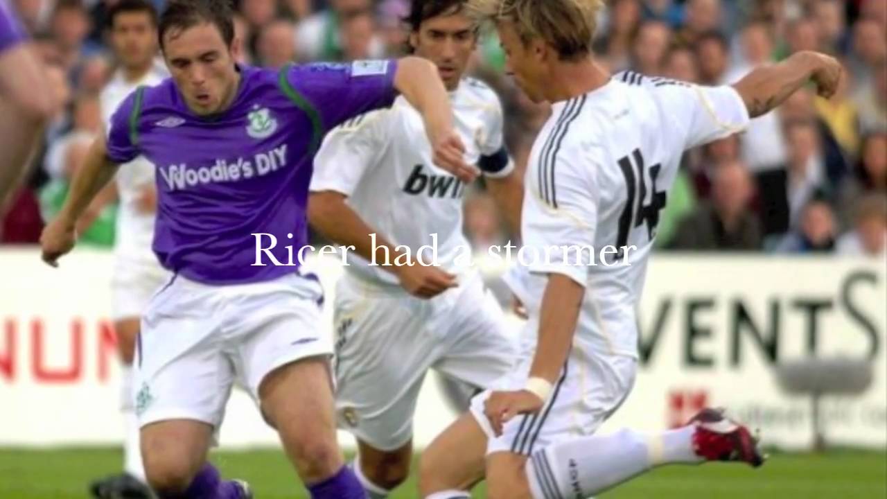 Real Rovers Shamrock Rovers V Real Madrid, One Year On - YouTube