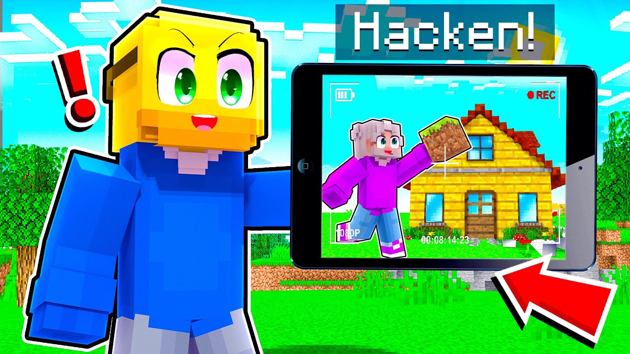 Hacks Gebruiken Om Vals Te Spelen In Een Bouw Wedstrijd In Minecraft