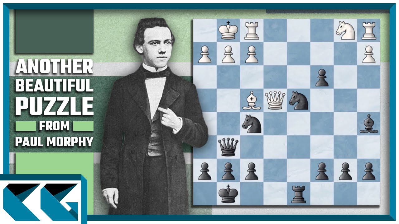 PAUL MORPHY IS INSANE #chess #chesstok #chesstiktok