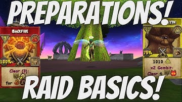 🌟 Wizard101 Raid Basics: Preparations