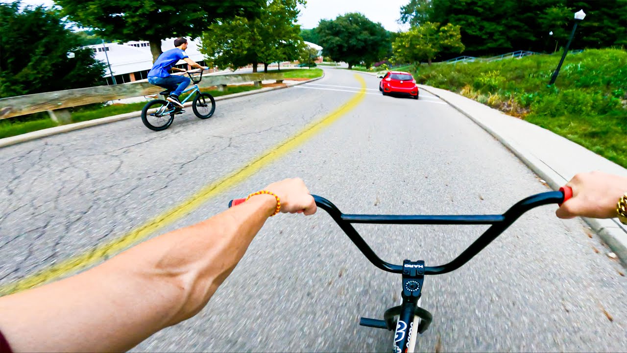 INSANE Bmx Hillbomb! (ENDS BAD!)