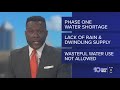 Local leaders urge people to conserve water as the Tampa Bay area faces a water shortage