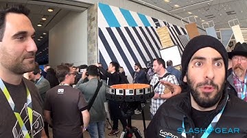 GoPro 16 cam 360 arrays with Google Jump at #IO15