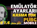 PUBG Mobile GameLoop Emülatör Ayarları (1.6 versiyon) Ekim 2021 - Halojist - Profesyonel Ayarlar