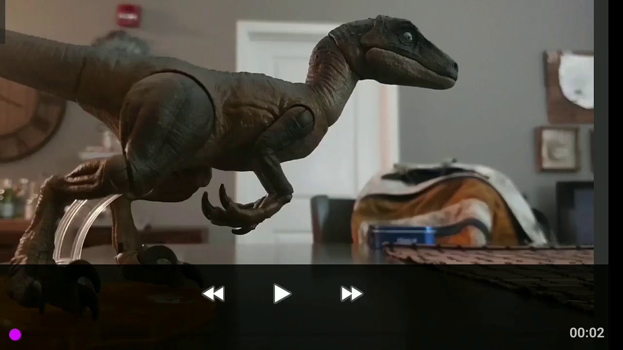 Raptor stop motion test - YouTube