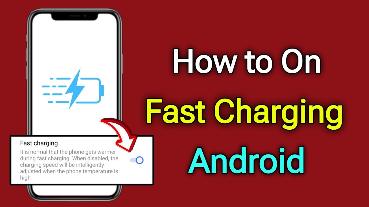 How to Enable Fast Charging on Android | Android Mobile Fast Charge ...