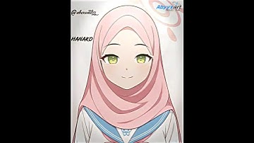 Blue Archive x Hijab #8😇🌿 || Jedag Jedug Anime🌟🥀 || #presetalightmotion #presetam #jedagjedug #anime